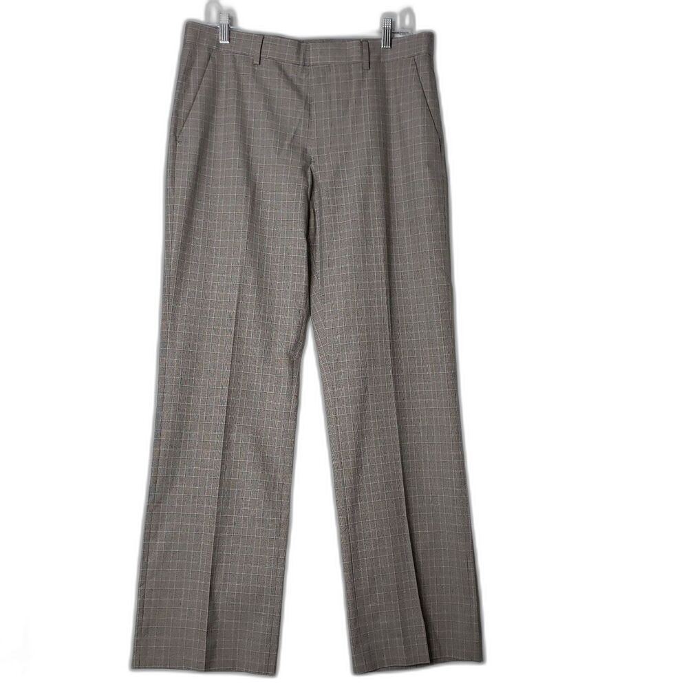 EXPRESS Design Studio Producer Plaid Dress Pants Slacks Womens Size 32 /32